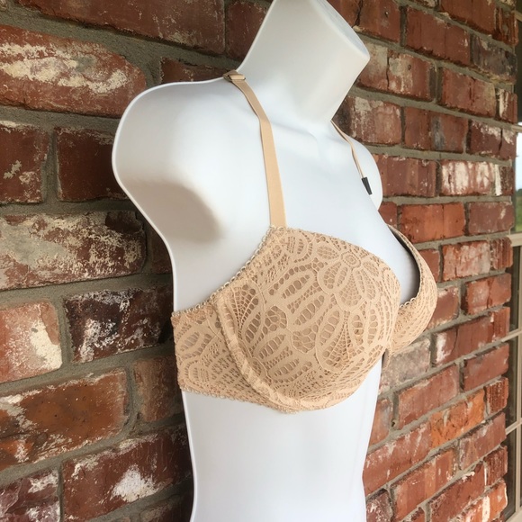 Victoria Secret NWT nude lace bra size 32DD - Picture 5 of 8